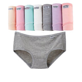 Lot de 7 culottes en coton respirantes pour femme - Livraison Offerte