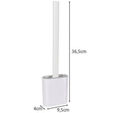 Brosse en silicone pour toilette avec socle - Livraison offerte