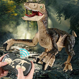 VELOCIRAPTOR : Dinosaure Télécommandé avec effets sonores et lumineux - Livraison offerte