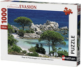 Puzzle 1000 pièces - Art collection - Plage De Palombaggia - Corse - Livraison offerte