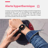 Montre Termo-watch : mesurez votre temperature corporelle et votre fréquence cardiaque - Livraison Offerte