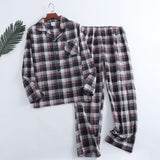 Pyjama à carreaux en coton pour homme - Livraison offerte