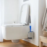 Brosse WC anti bactérien avec distributeur de savon - Livraison offerte